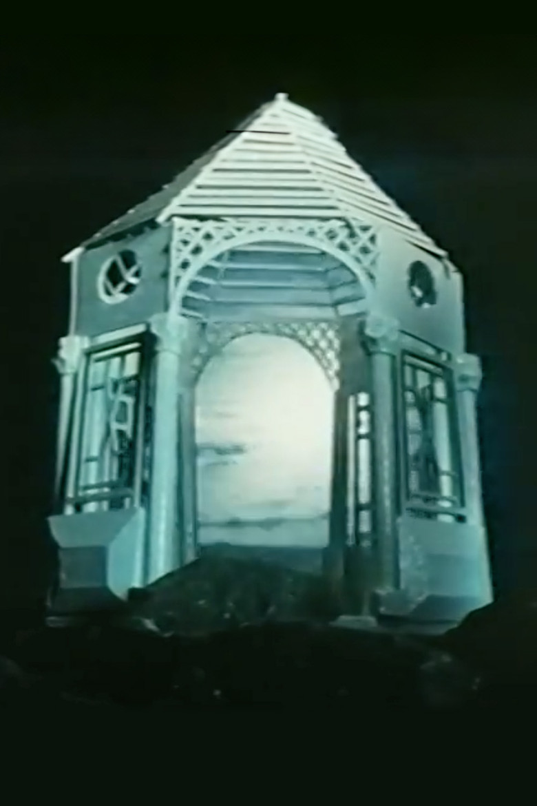 Gazebo by the Sea poster background