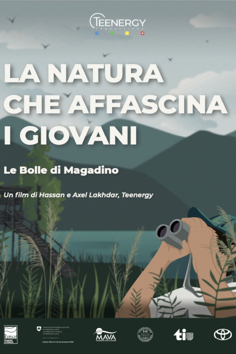 La natura che affascina i giovani poster background