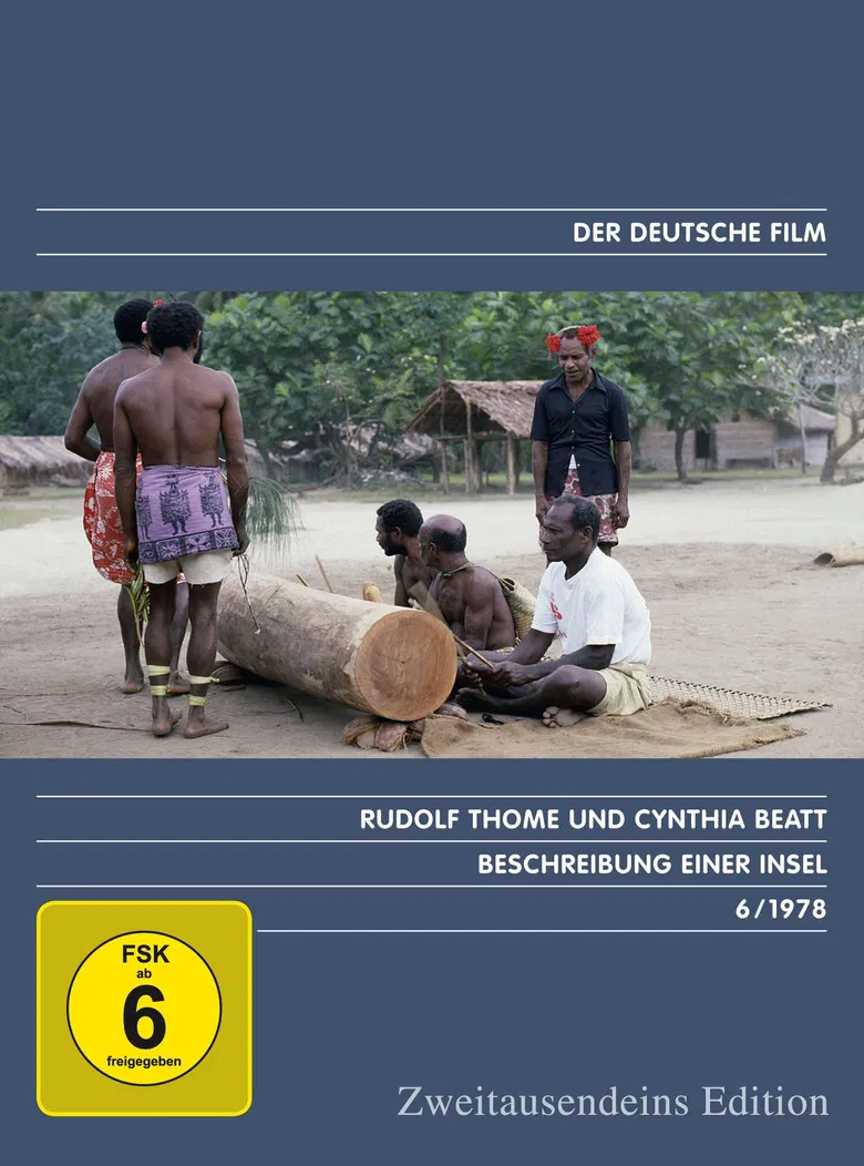 Description of an Island poster background