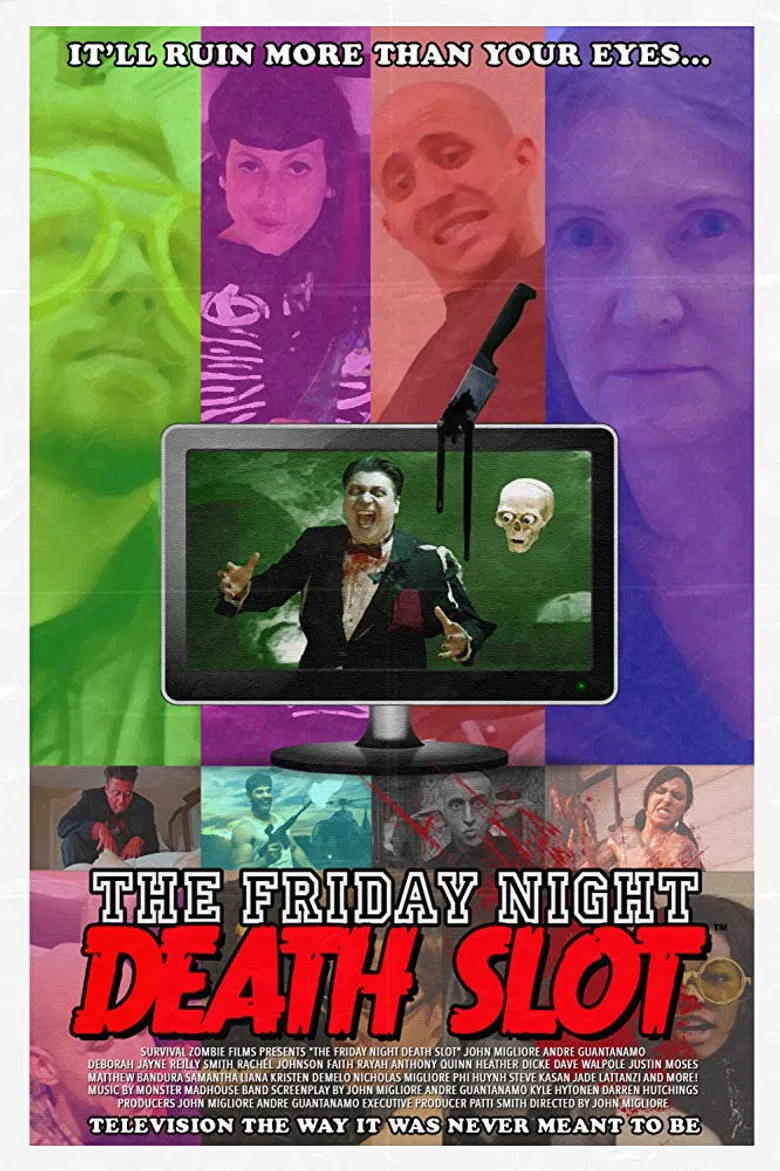 Friday Night Death Slot poster background
