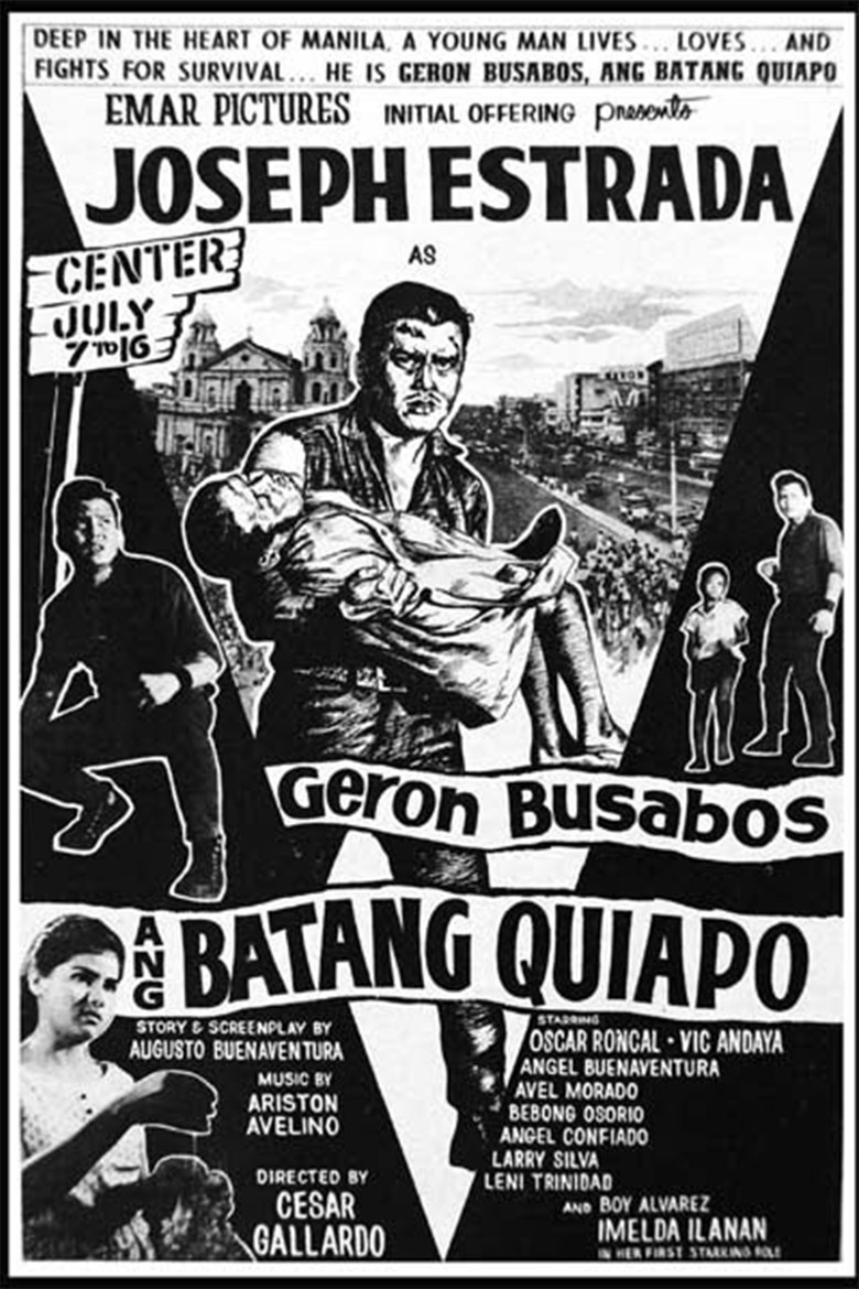Geron Busabos: Ang Batang Quiapo poster background