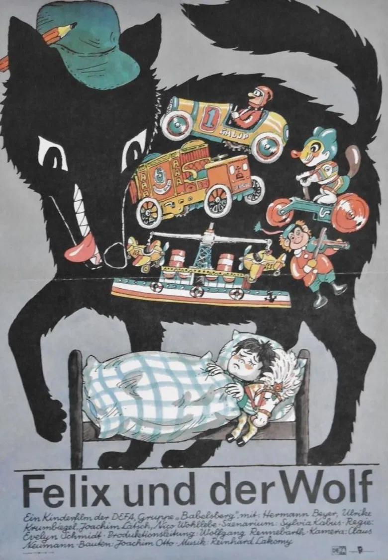 Felix und der Wolf poster background