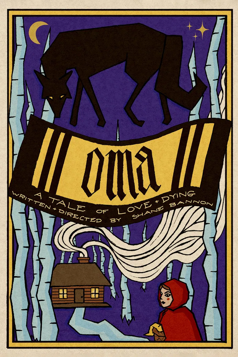 Oma poster background