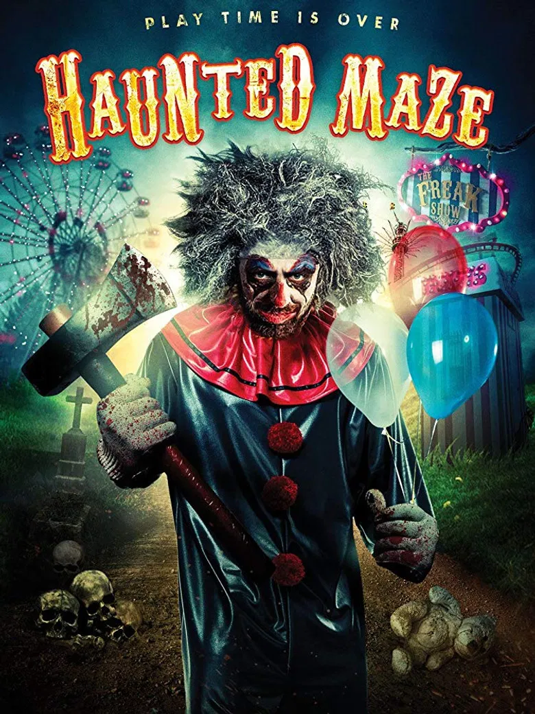 Haunted Maze poster background