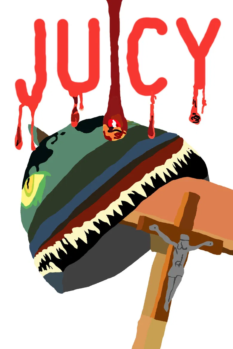 Juicy poster background