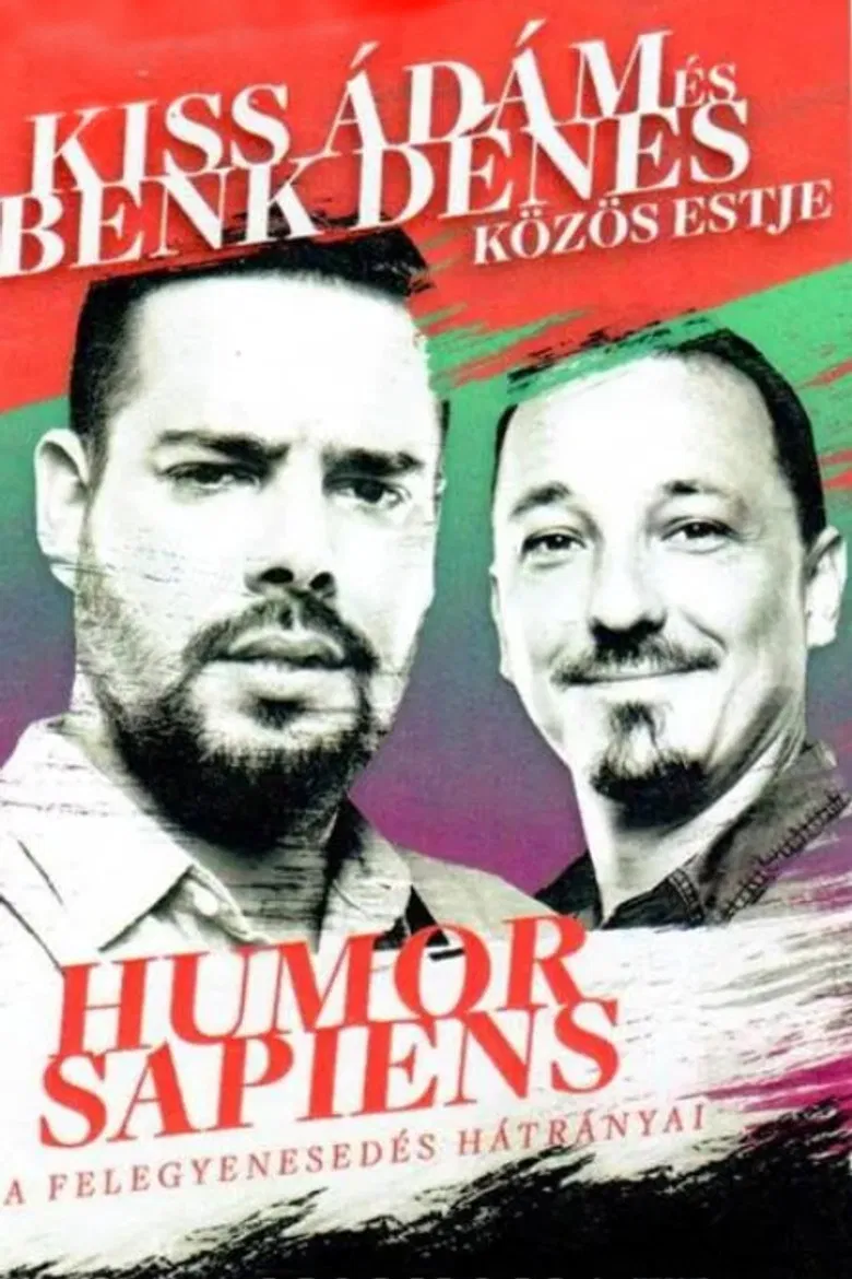 Humor sapiens, a felegyenesedés hátrányai - Kiss Ádám önálló estje poster background