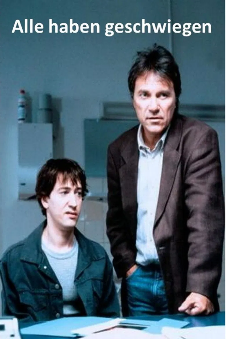 Alle haben geschwiegen poster background
