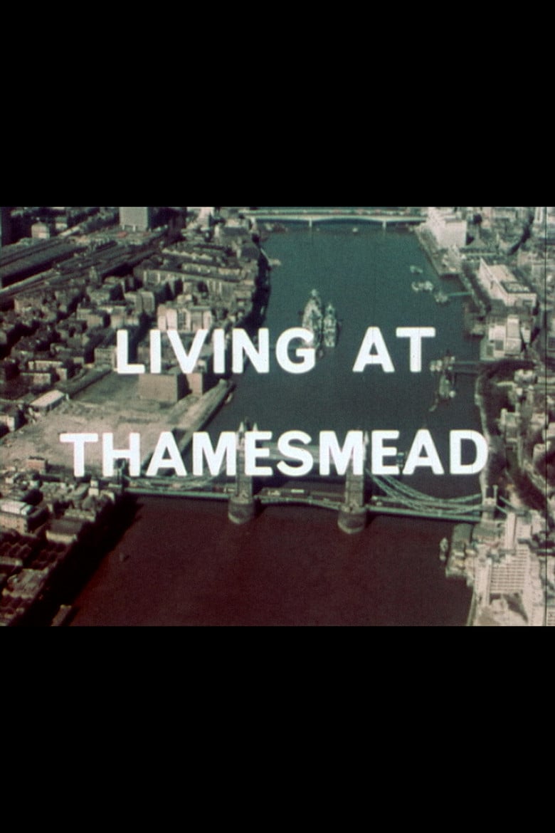 Living at Thamesmead poster background