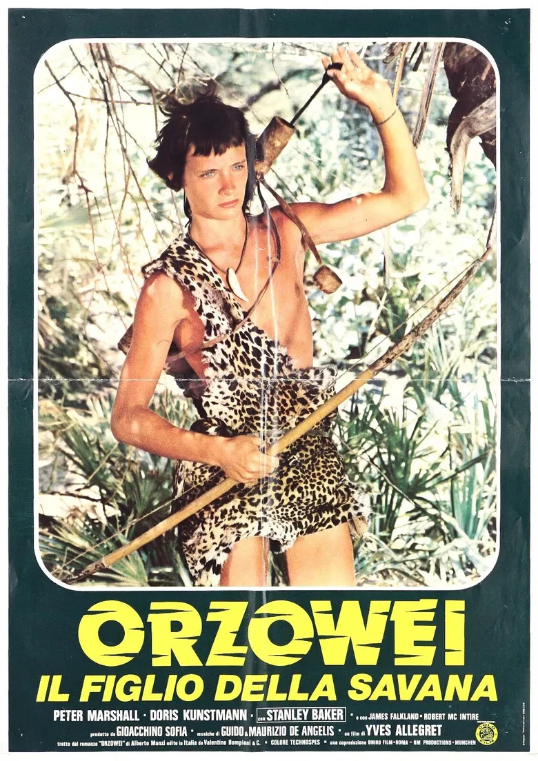 Orzowei - Il figlio della savana poster background