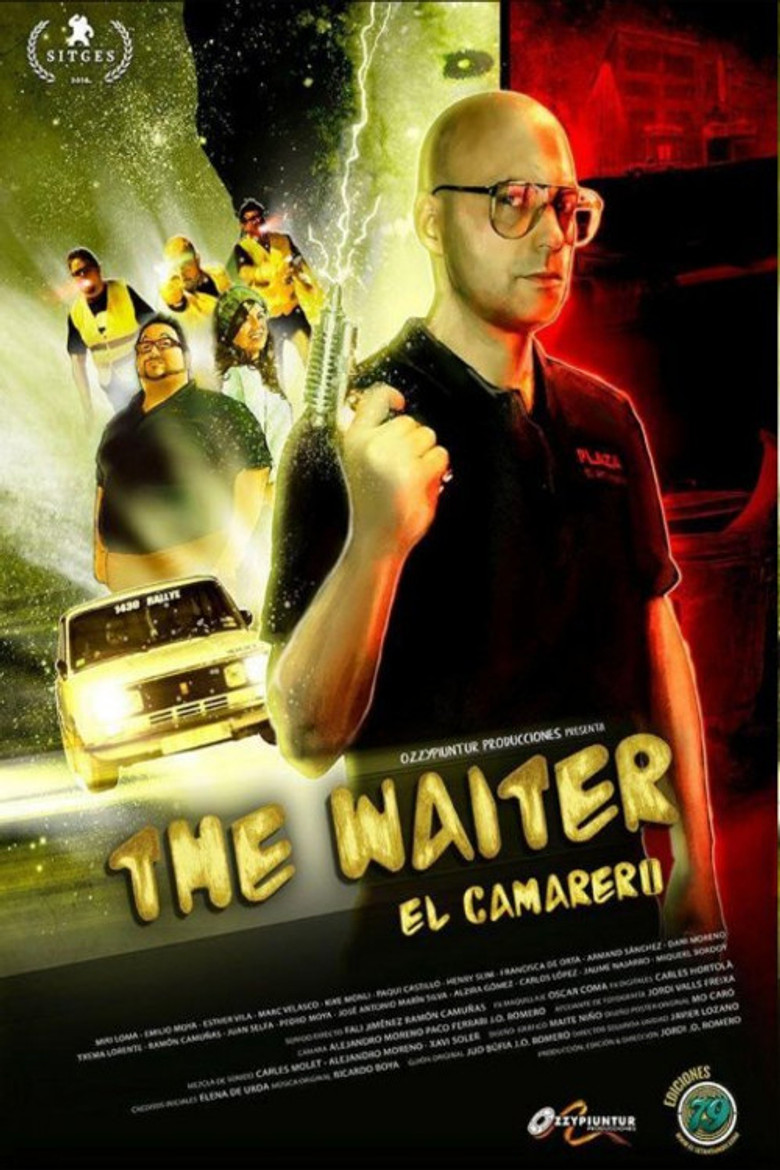 The Waiter (El camarero) poster background