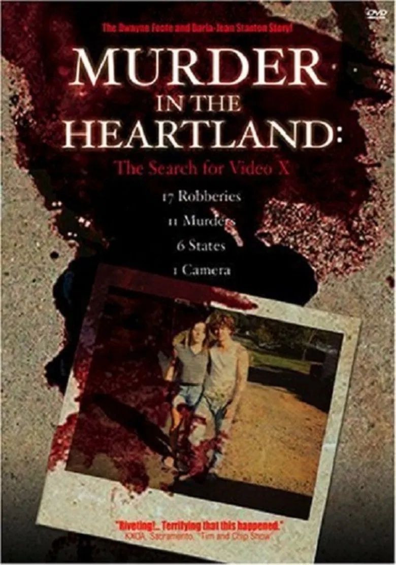 Murder in the Heartland: The Search For Video X poster background