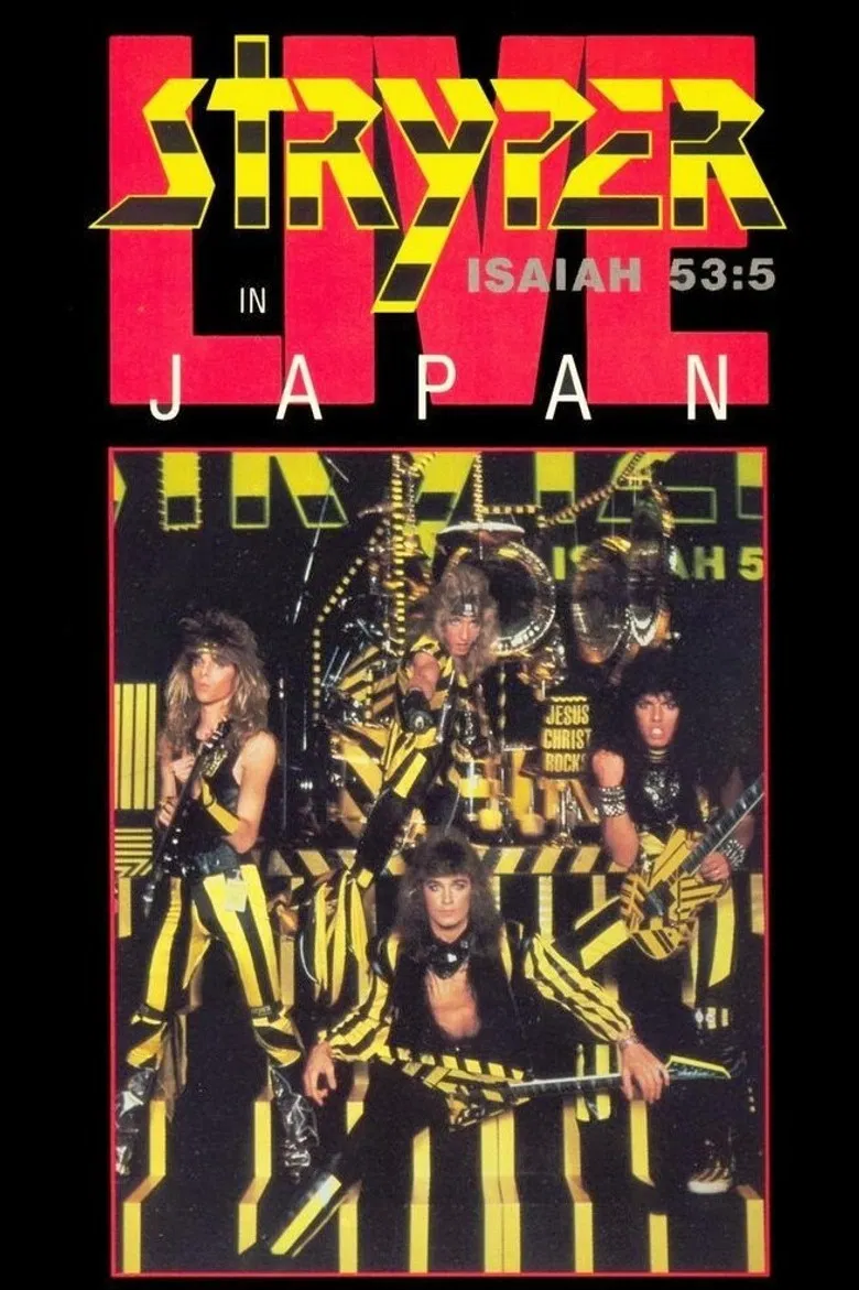 Stryper: Live In Japan poster background