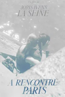 The Seine Meets Paris poster background