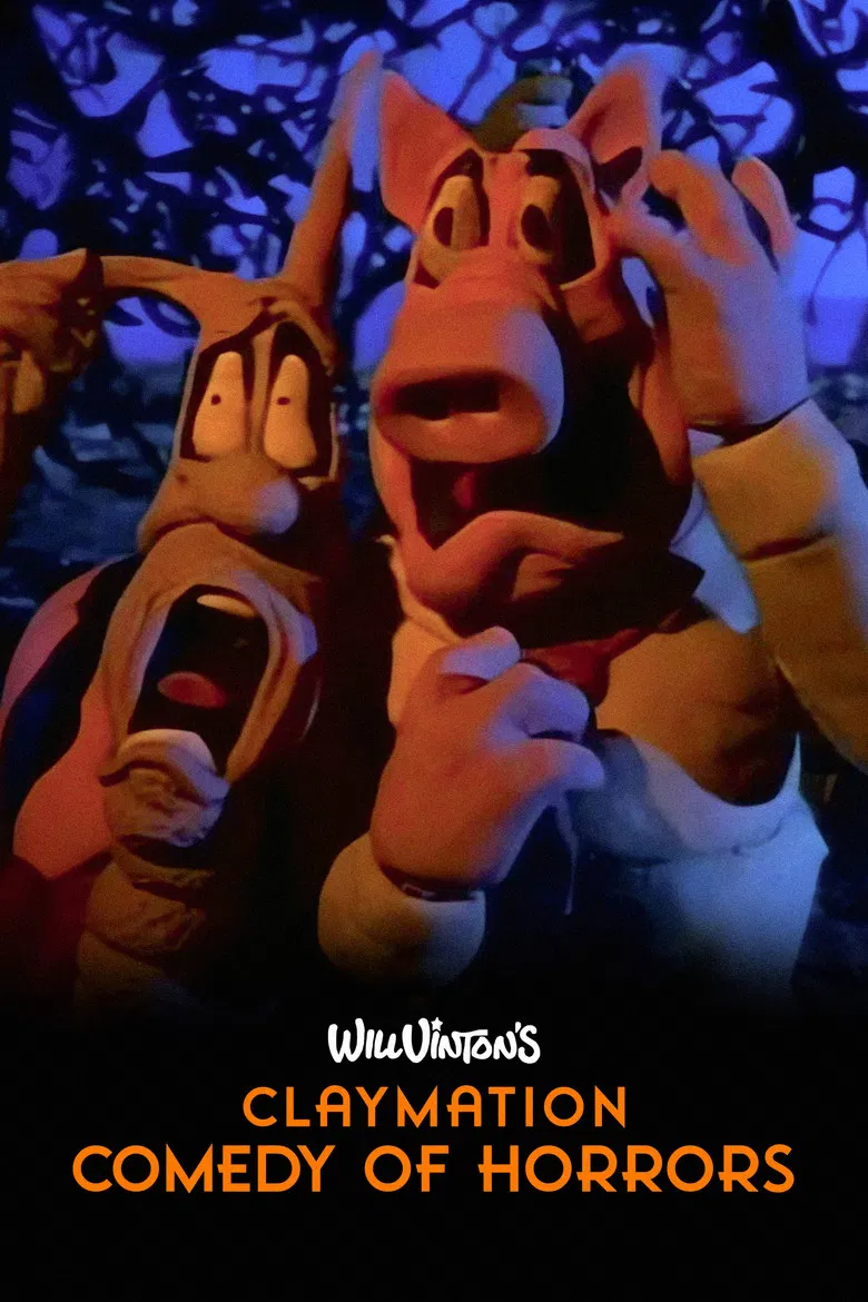 Will Vinton's Claymation Comedy of Horrors poster background