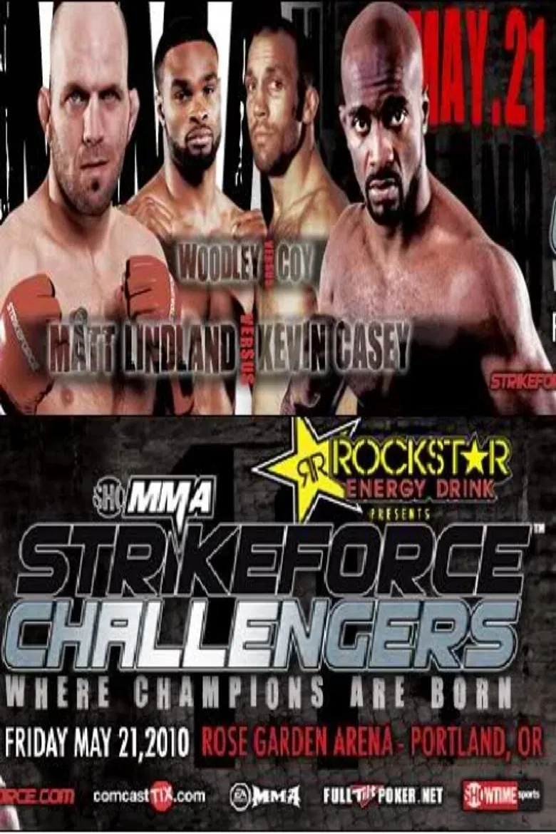 Strikeforce Challengers 8: Lindland vs. Casey poster background