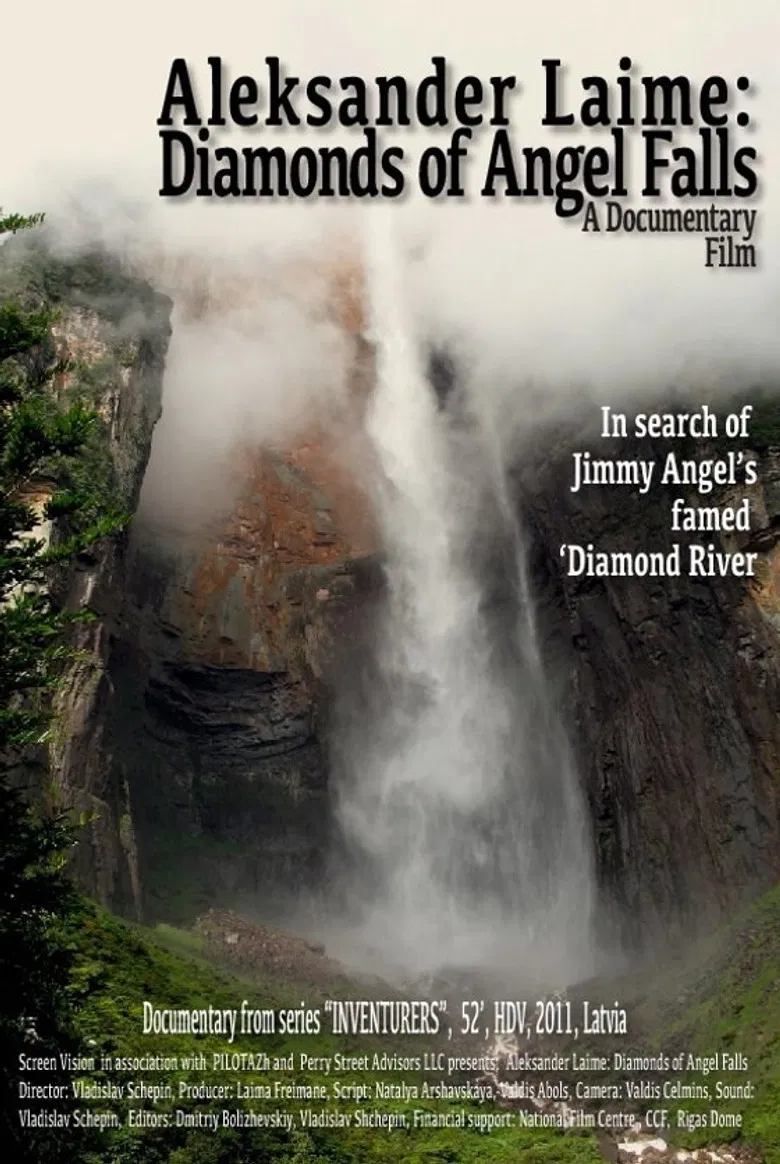 Aleksander Laime: Diamonds of Angel Falls poster background