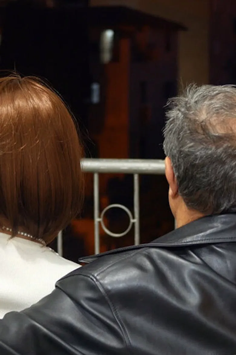 Trouble in Paradise poster background