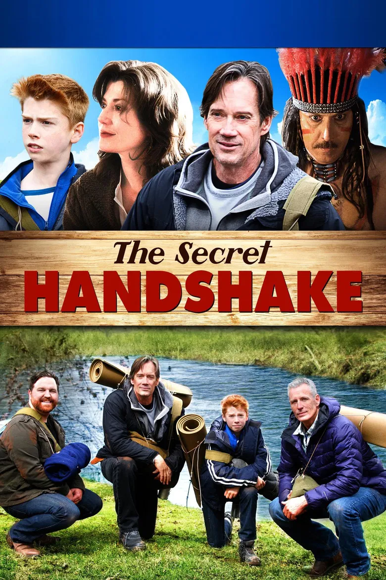 The Secret Handshake poster background