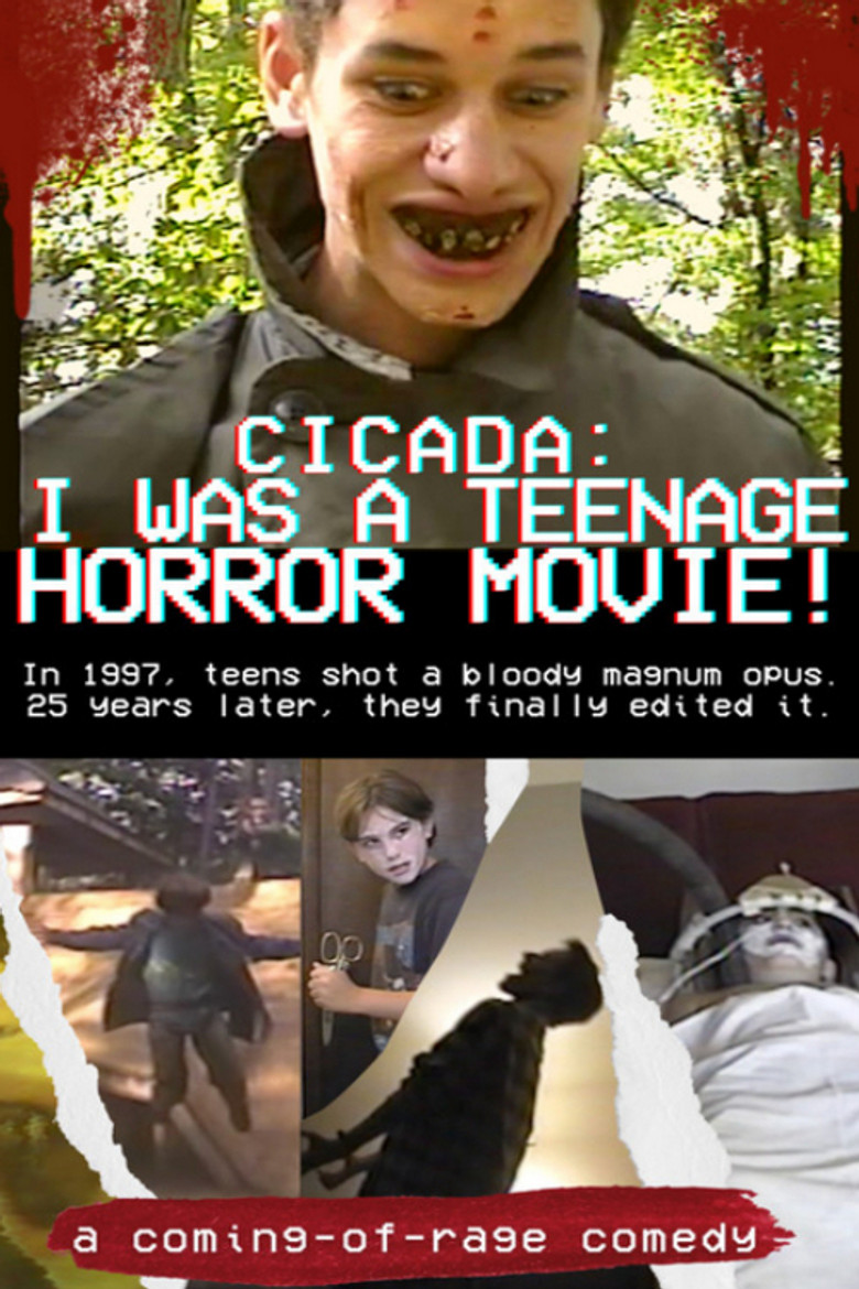 Cicada: I Was a Teenage Horror Movie! poster background