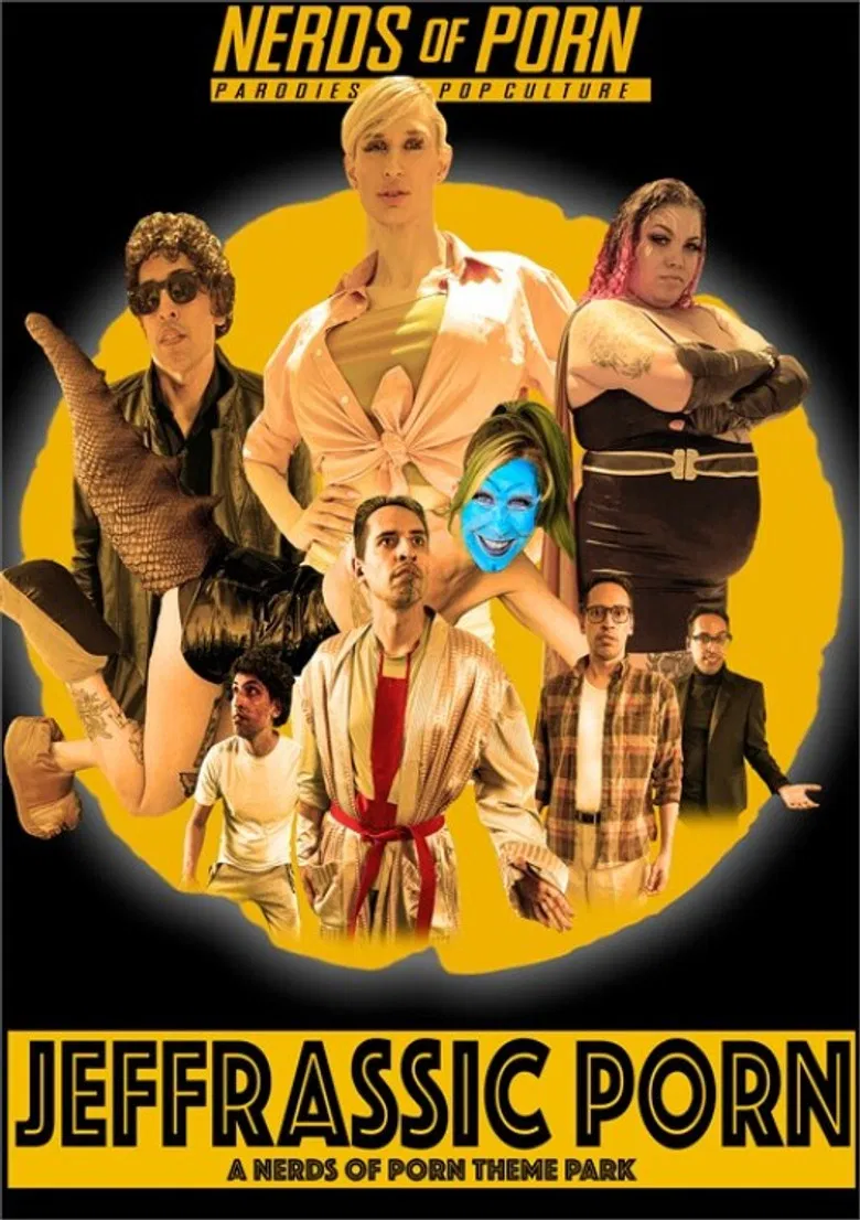 Jeffrassic Porn: A Nerds of Porn Theme Park poster background