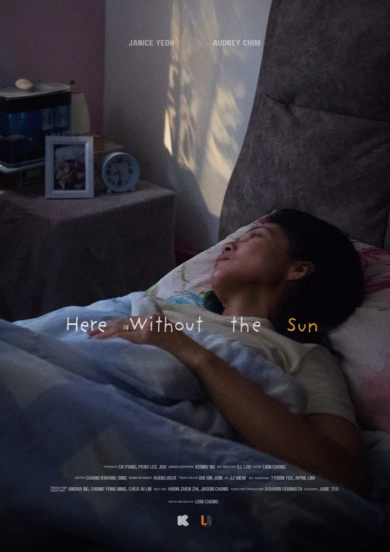 Here Without The Sun poster background