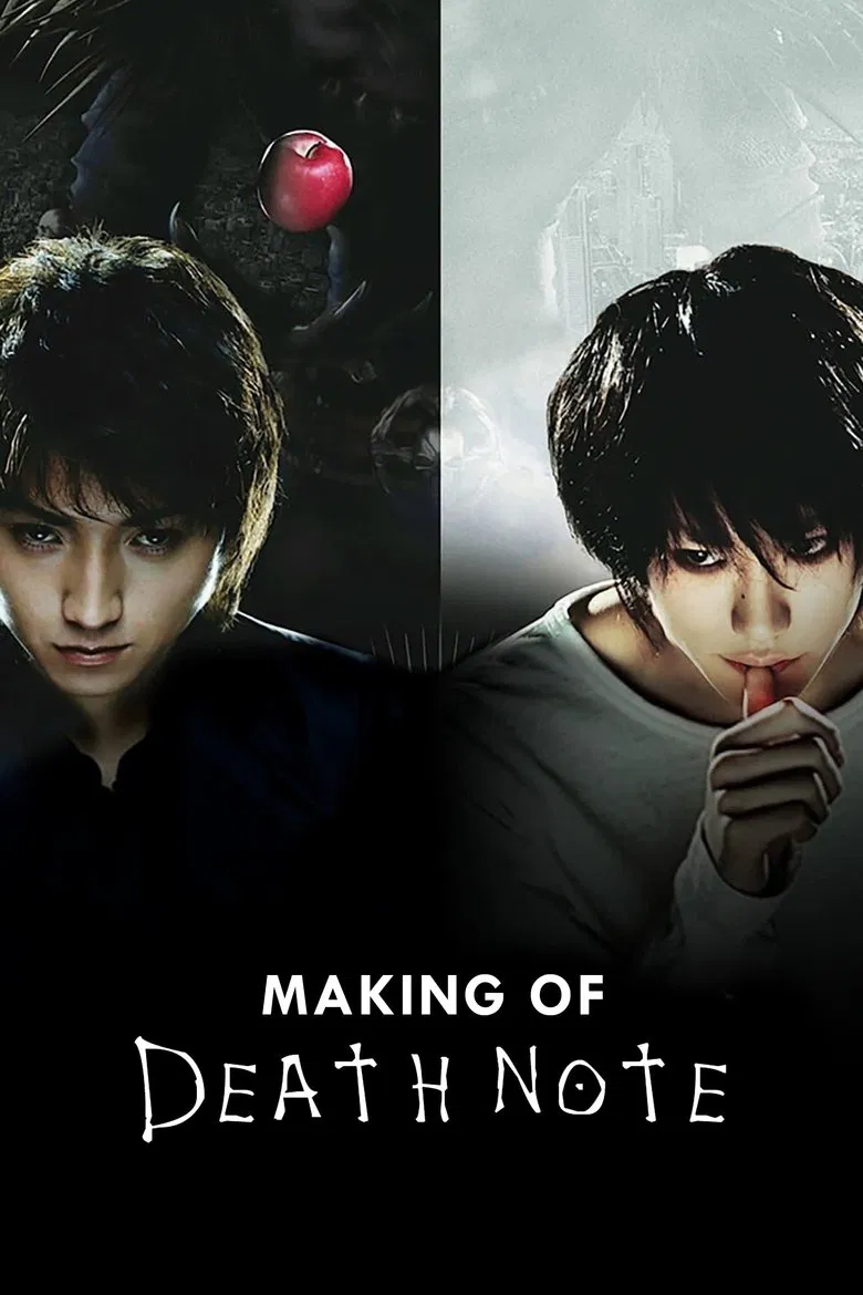 Making of Death Note poster background