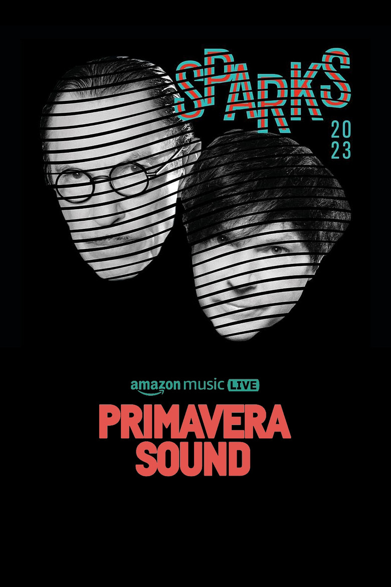 Sparks - Primavera Sound 2023 poster background