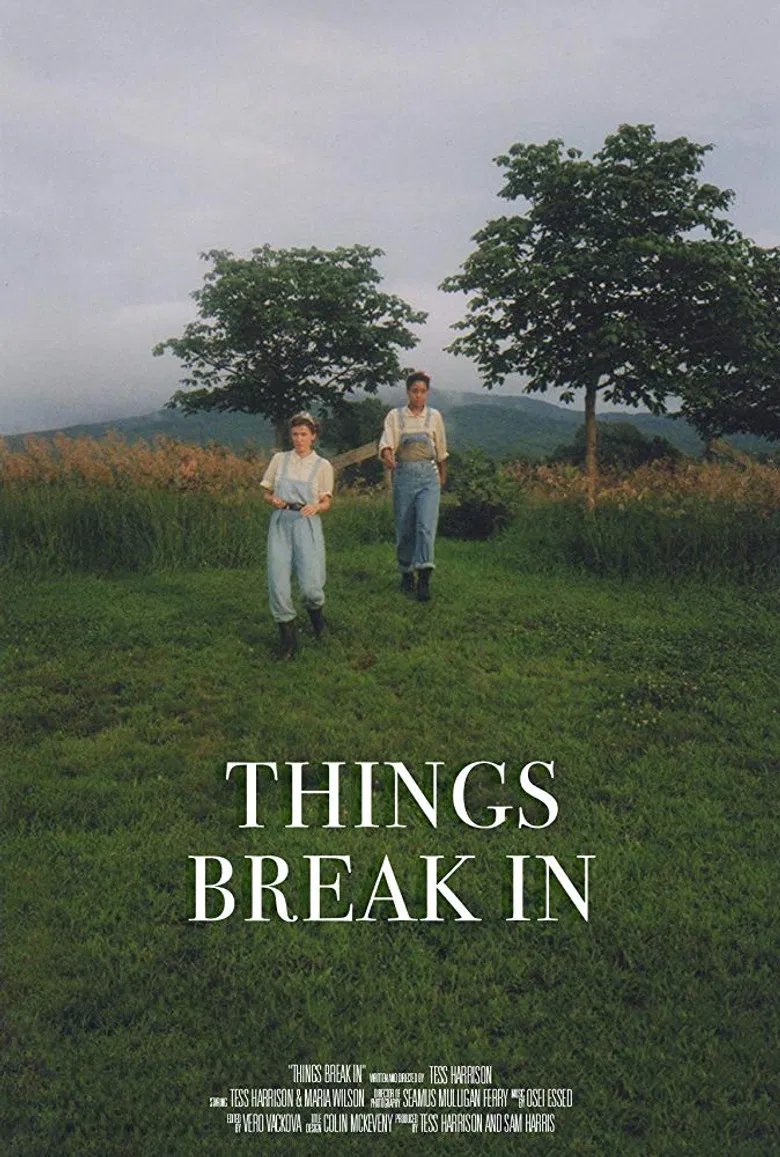 Things Break In poster background