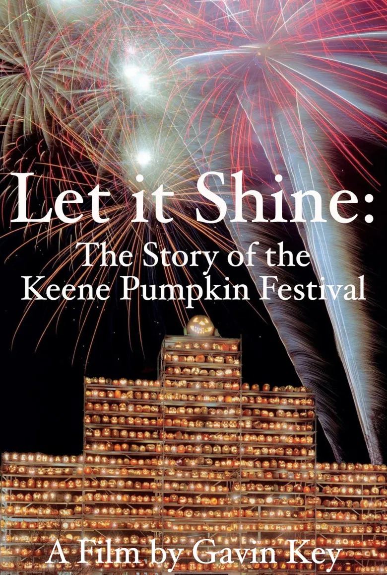 Let It Shine: The Story of the Keene Pumpkin Festival poster background