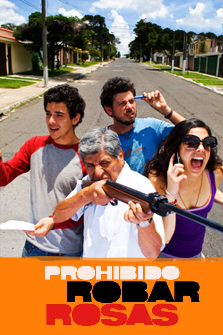 Stealing roses is prohibited! poster background