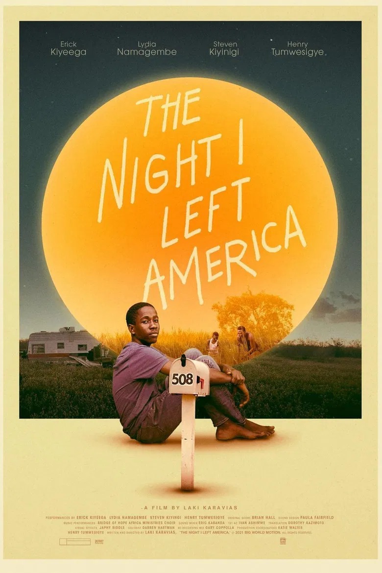 The Night I Left America poster background