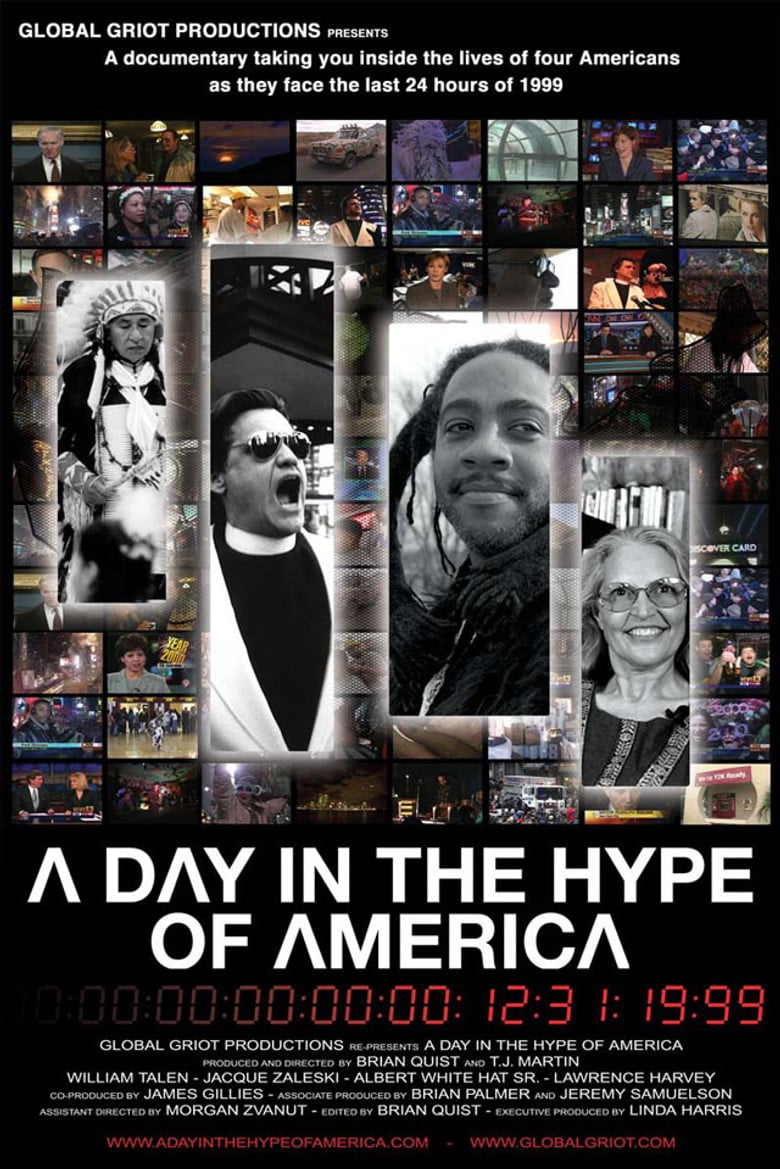A Day in the Hype of America poster background