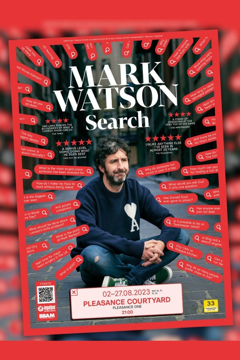 Mark Watson: Search poster background