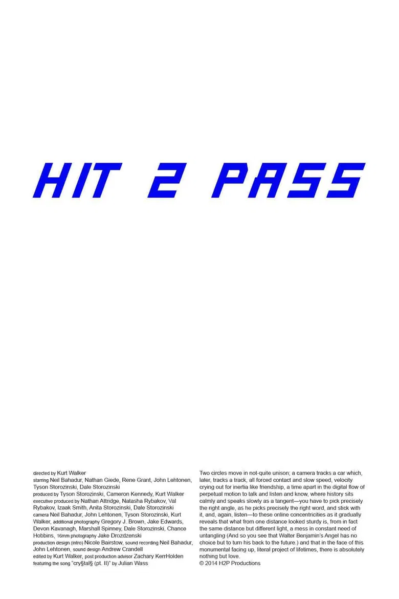 Hit 2 Pass poster background