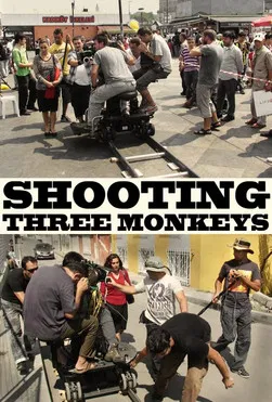 Making of Three Monkeys poster background