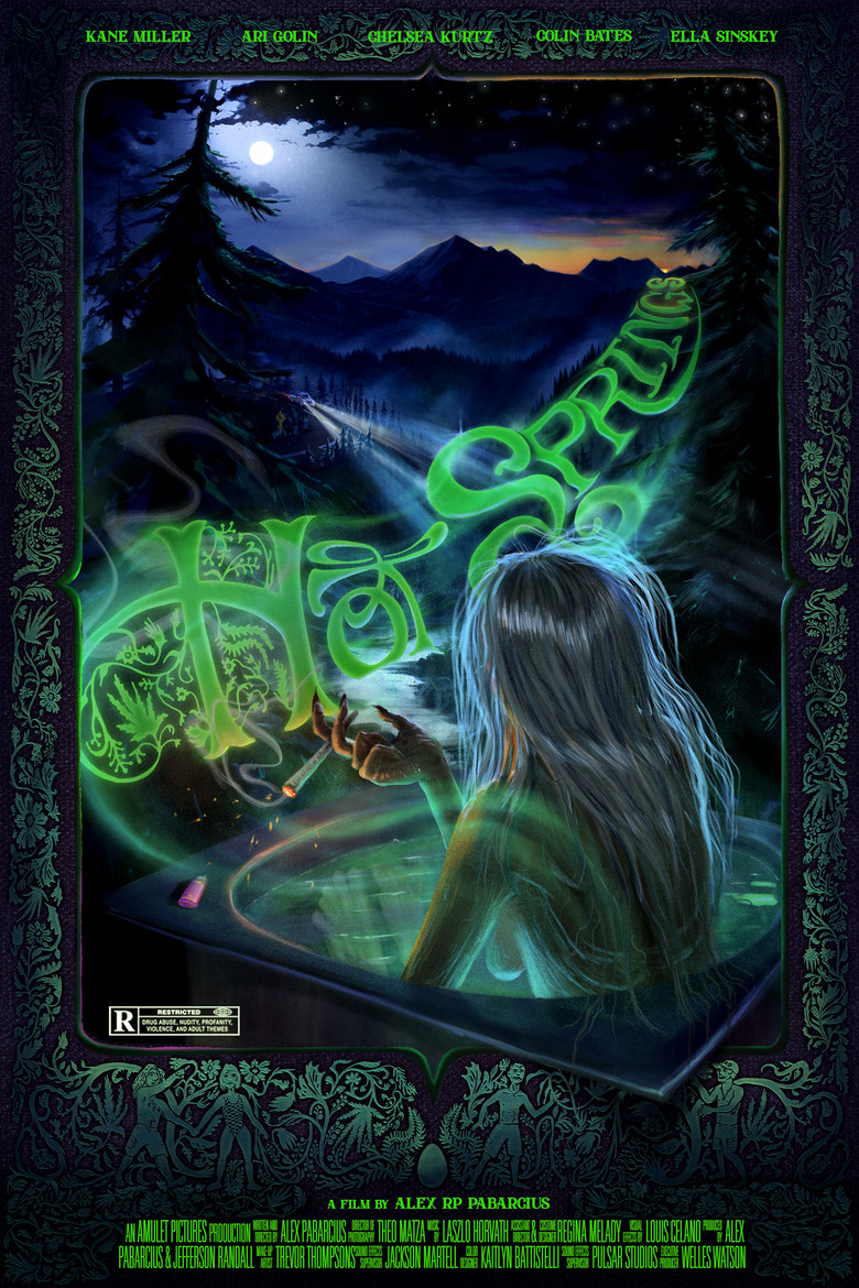 Hot Springs poster background