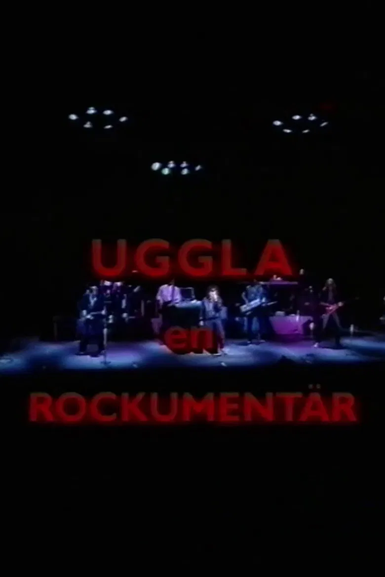 Uggla: en rockumentär poster background