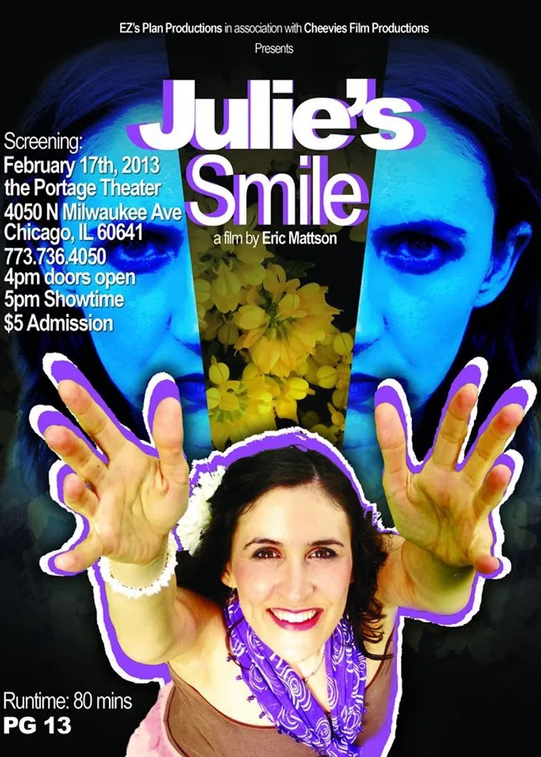 Julie's Smile poster background