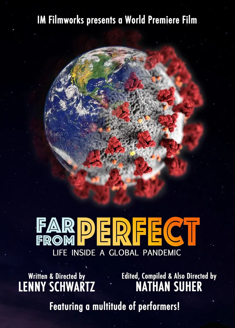 Far from Perfect: Life Inside a Global Pandemic poster background