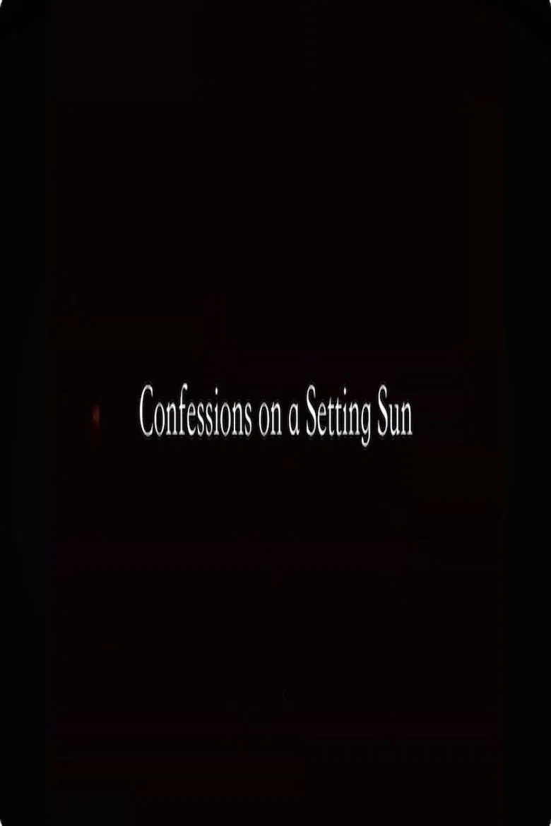Confessions on a Setting Sun poster background