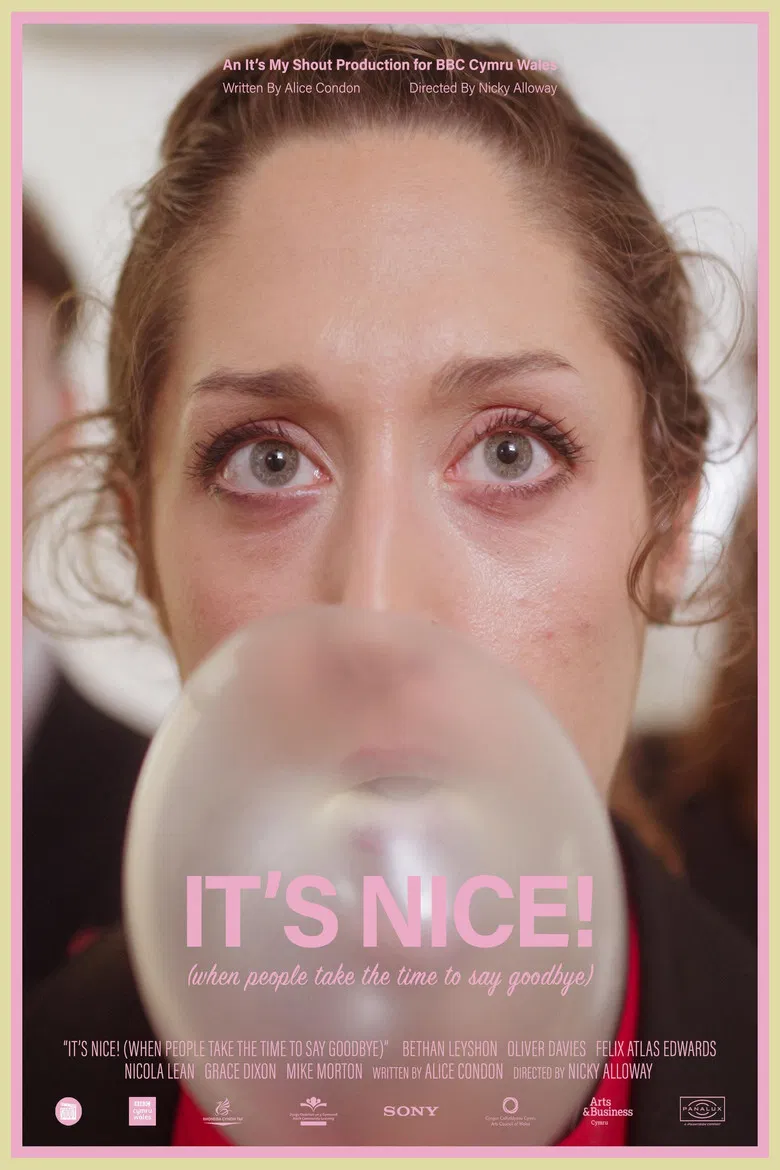 It's Nice When People Take the Time to Say Goodbye poster background