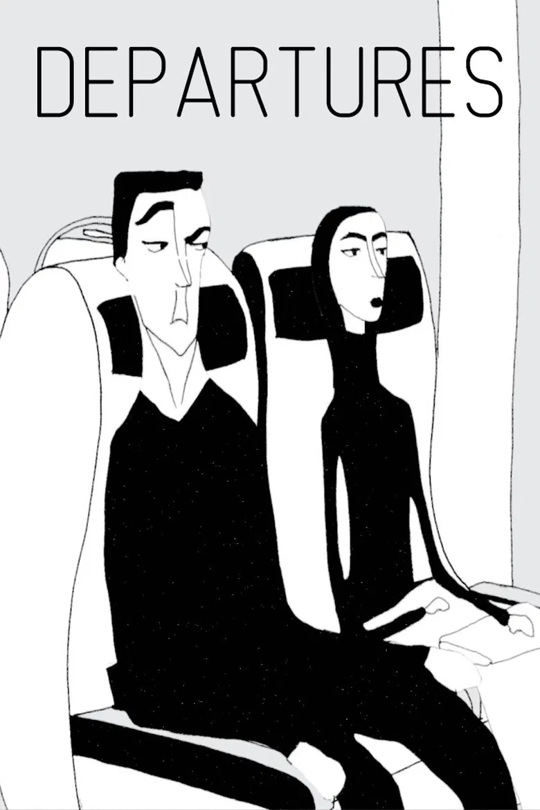 Departures poster background