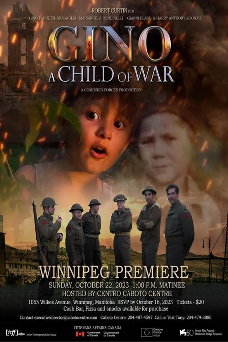 Gino: A Child of War poster background