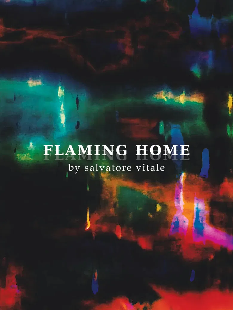 Flaming Home poster background