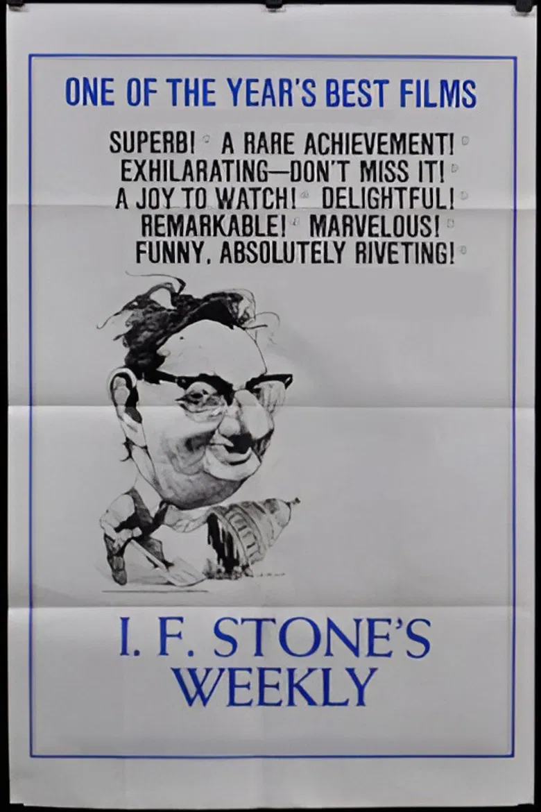 I.F. Stone's Weekly poster background