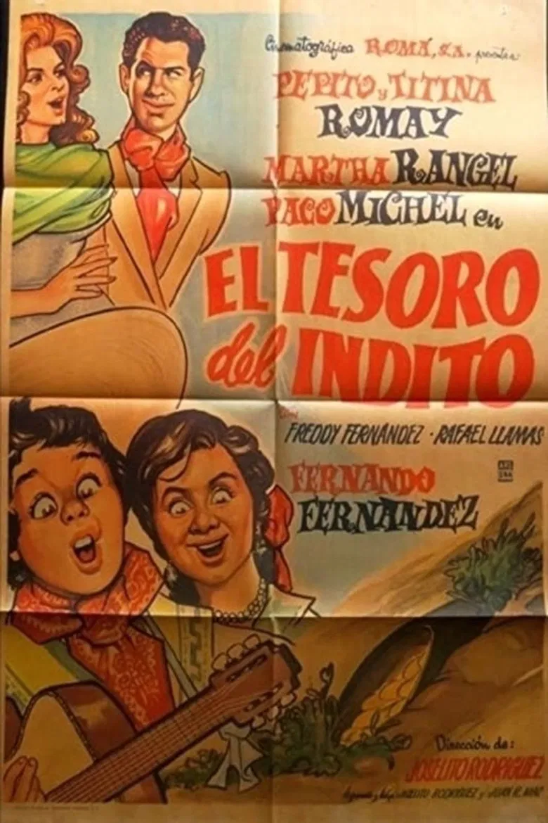 The Treasure of the Indian poster background