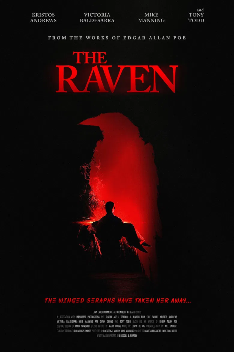 The Raven poster background