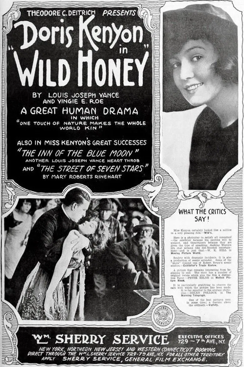 Wild Honey poster background