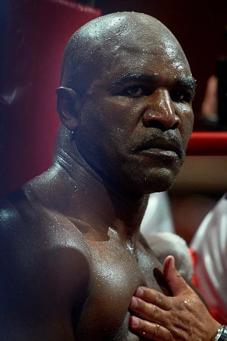 Evander Holyfield vs. Brian Nielsen poster background