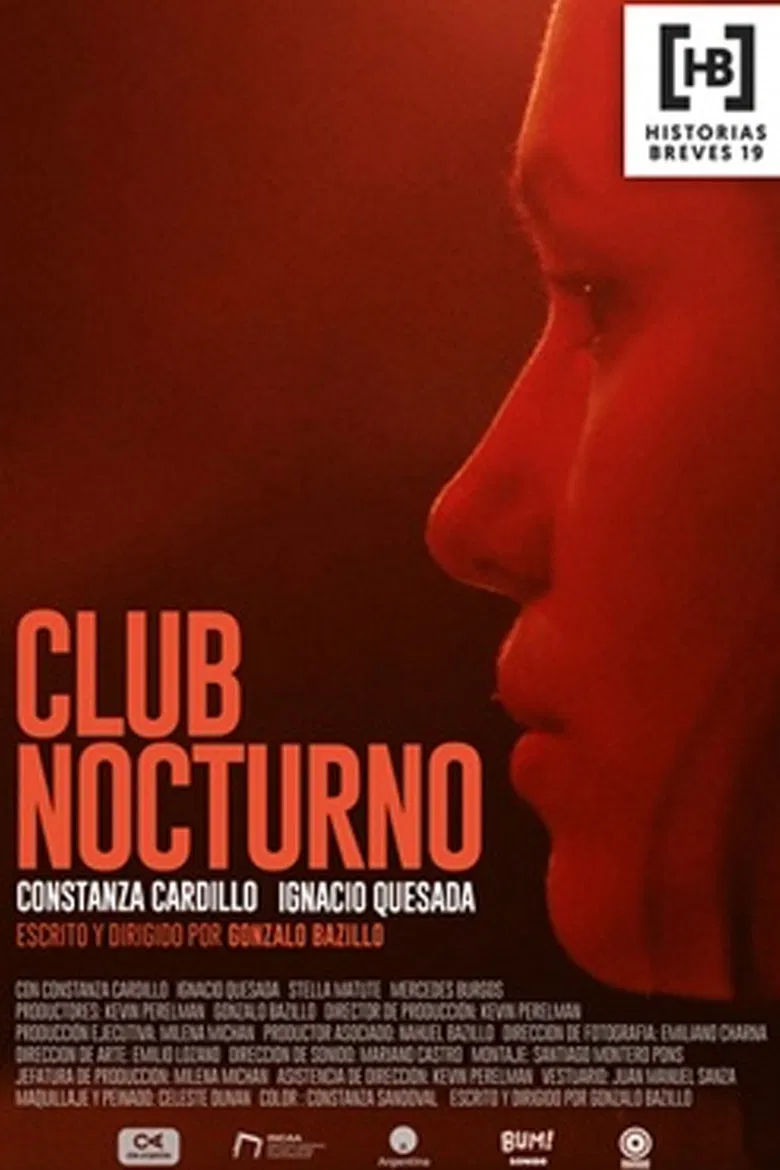 Club nocturno poster background
